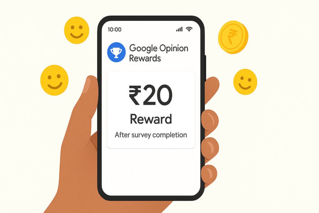 Made money via google opinion