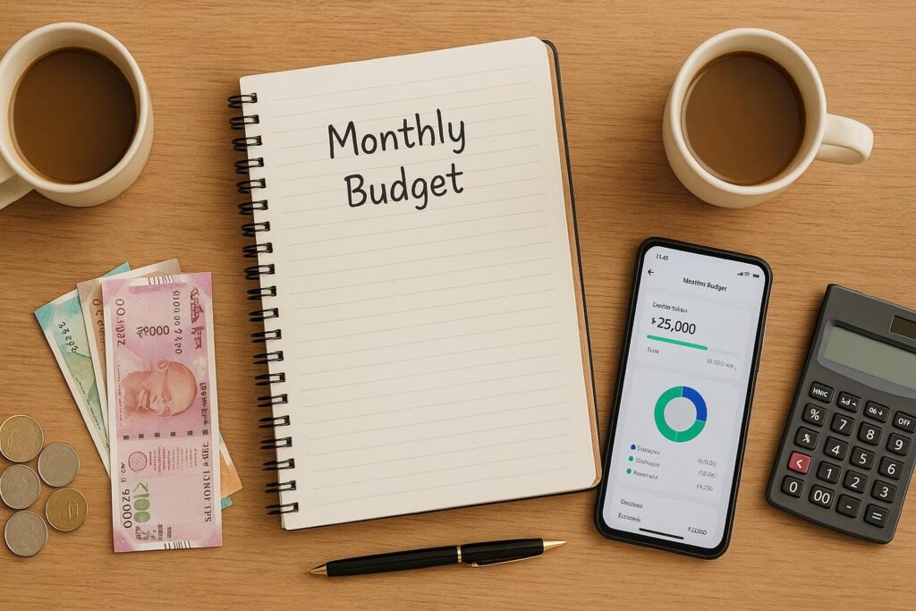 Monthly budget planning