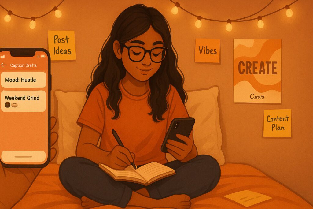 Instagram caption service