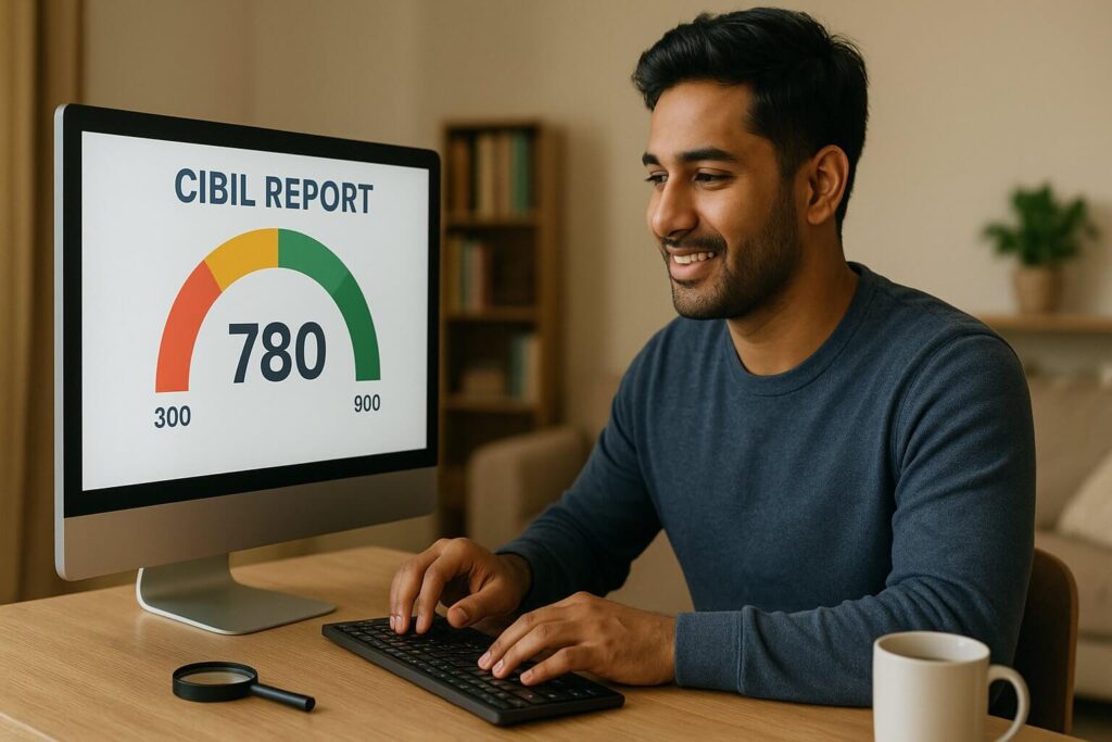 check CIBIL report