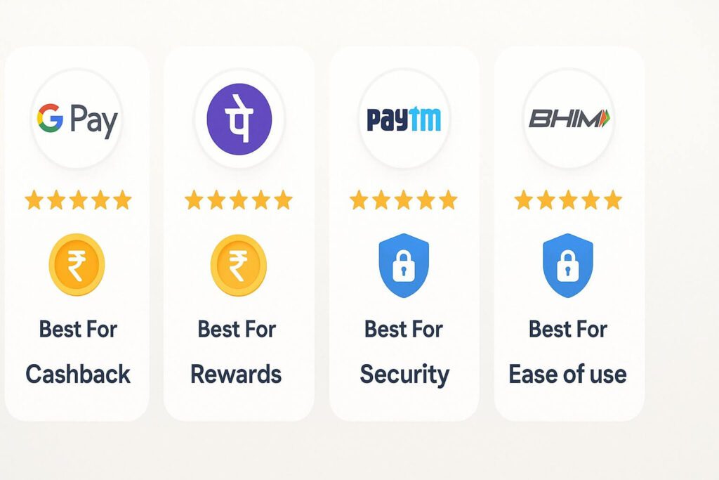 UPI app comparison