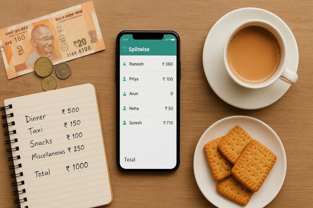 Joint family expense tracking