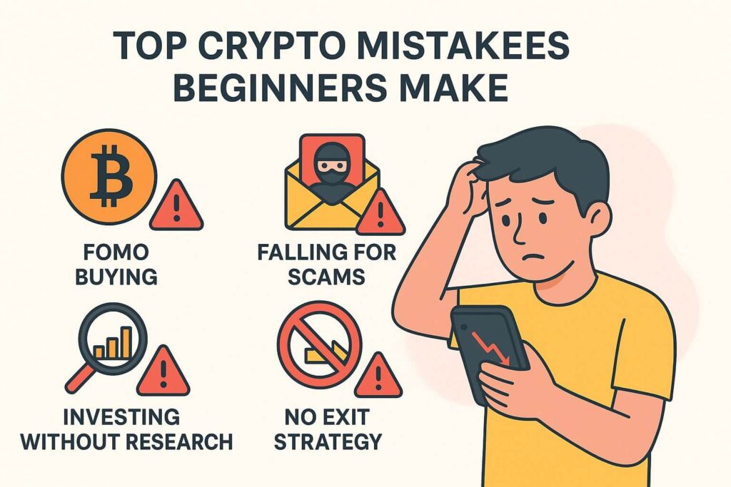 mistakes when buying cryptocurrency