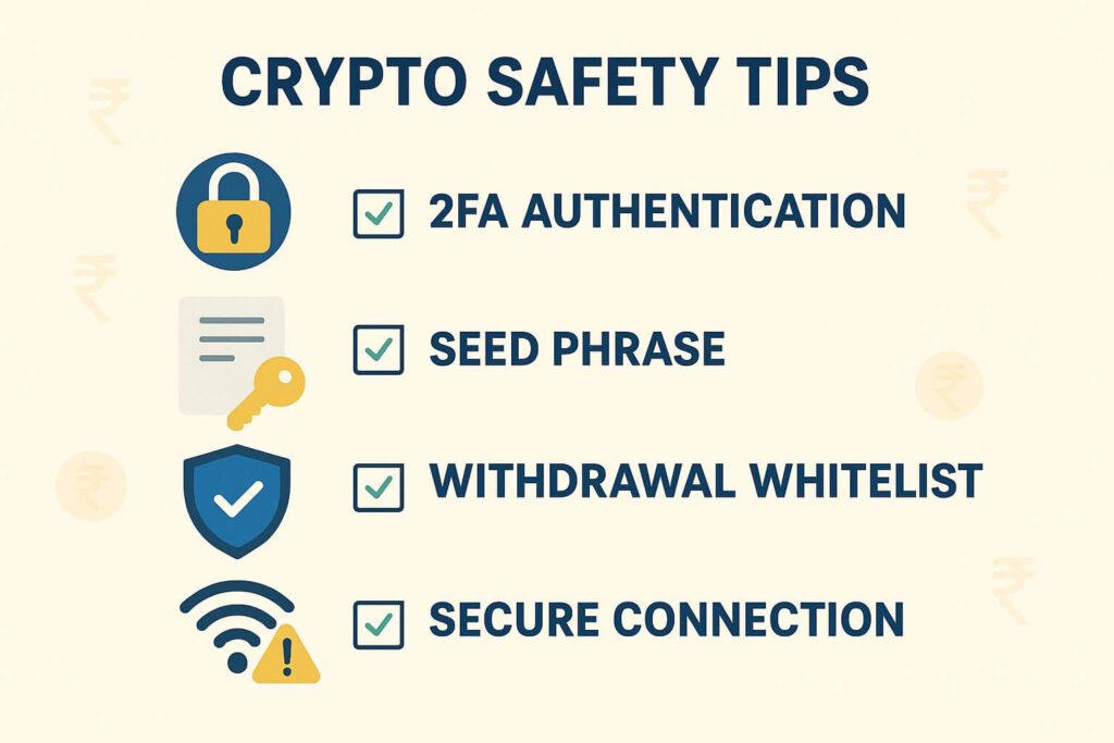 safety tips of crypto wallet