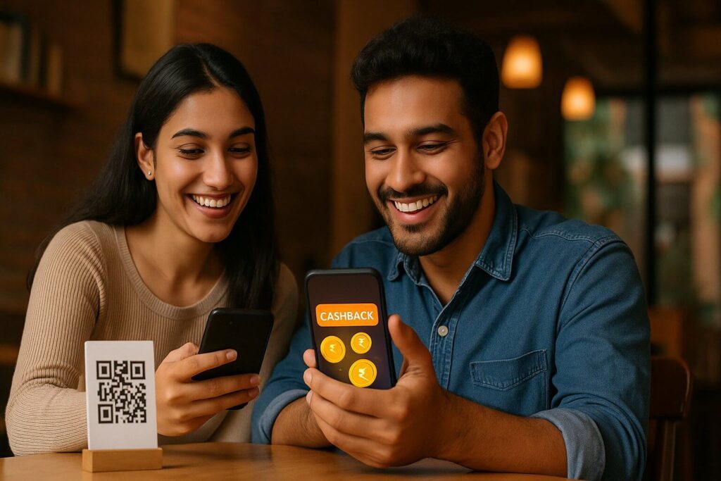 UPI app cashback & rewards