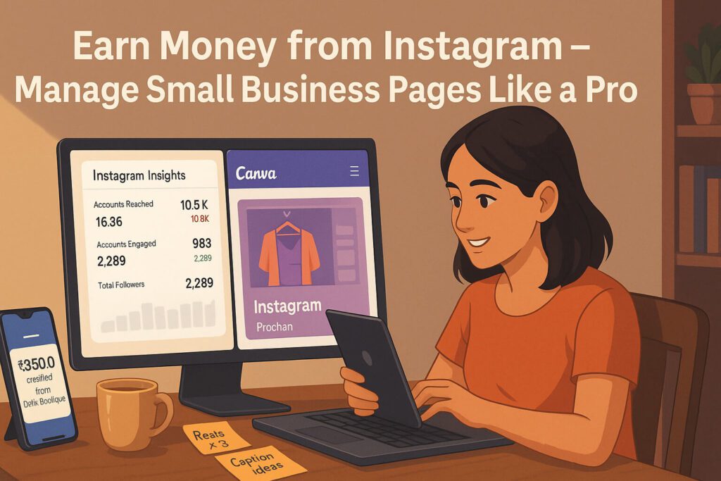 Earn money from instagram