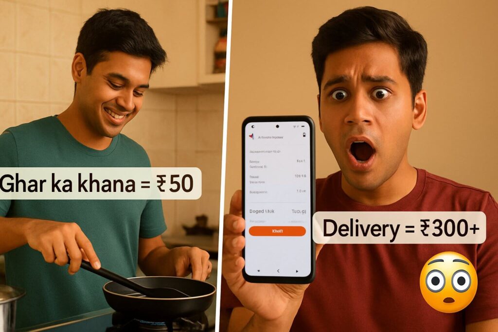 Cooking at Home vs. Ordering Online