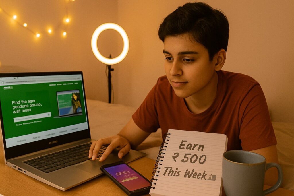 Side Hustle Setup Vibe