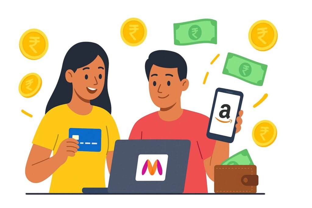 get cashback via usage of credit card