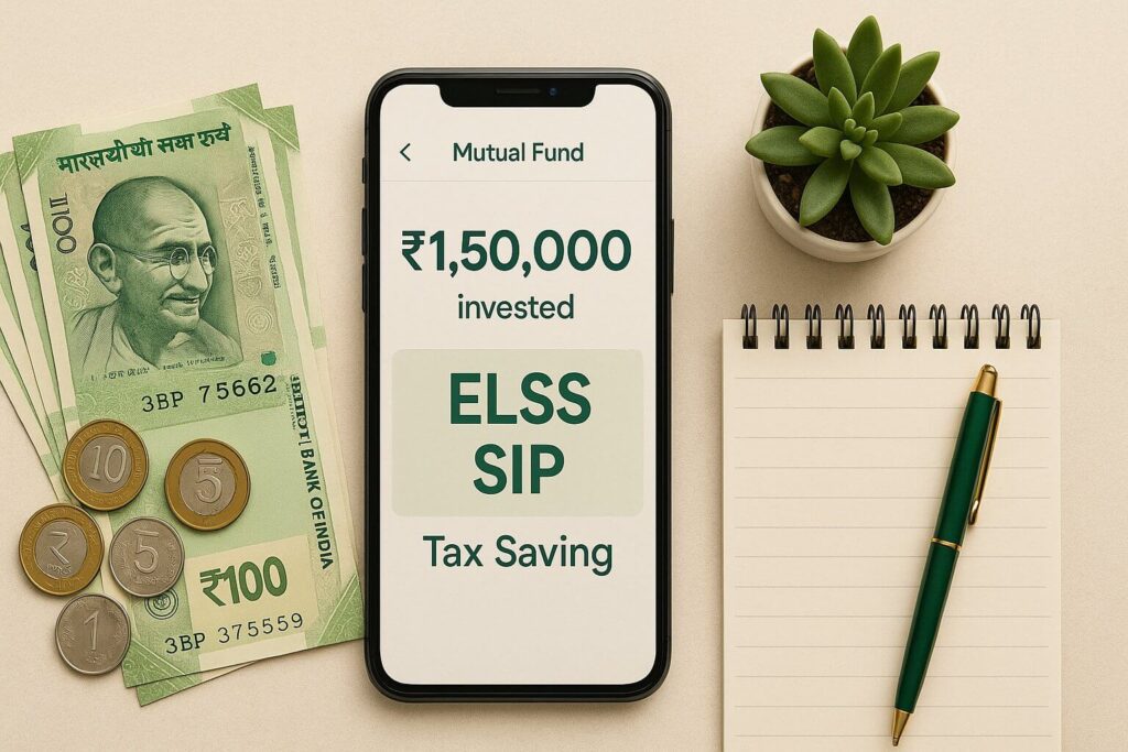 Investment in mutual fund ELSS SIP