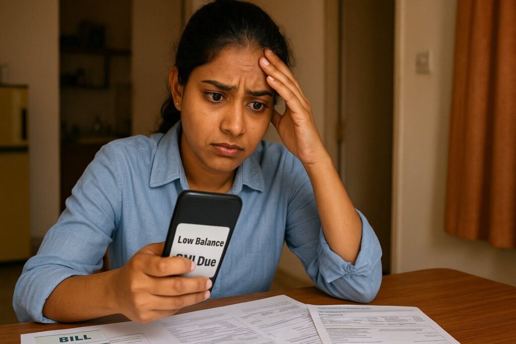 EMI & Bills Anxiety
