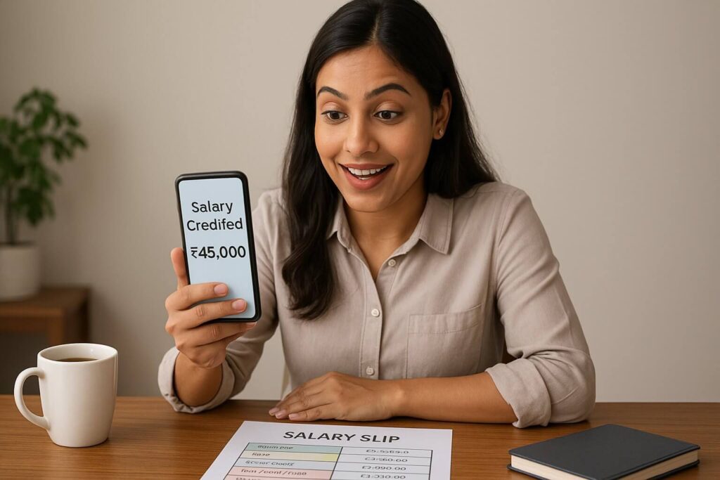 Tracking salary slip