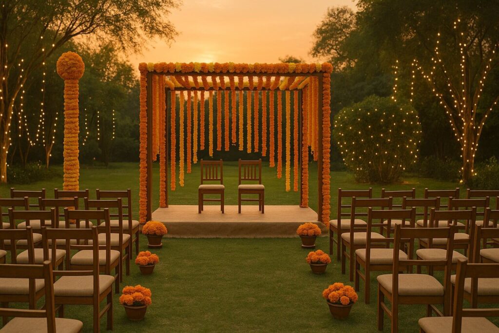 Budget venue selection for wedding