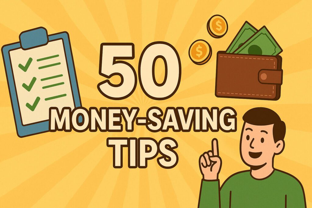 50 Money Savings Tips