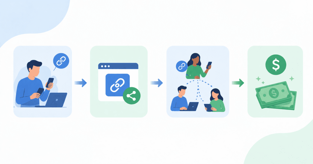 Affiliate Marketing Concept